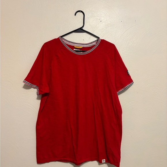 Free Planet Red Short Sleeve Tee - Picture 1 of 8